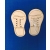 Buty h- 10cm , sznurowadła , tablica manipulacyjna , komplet 2szt.